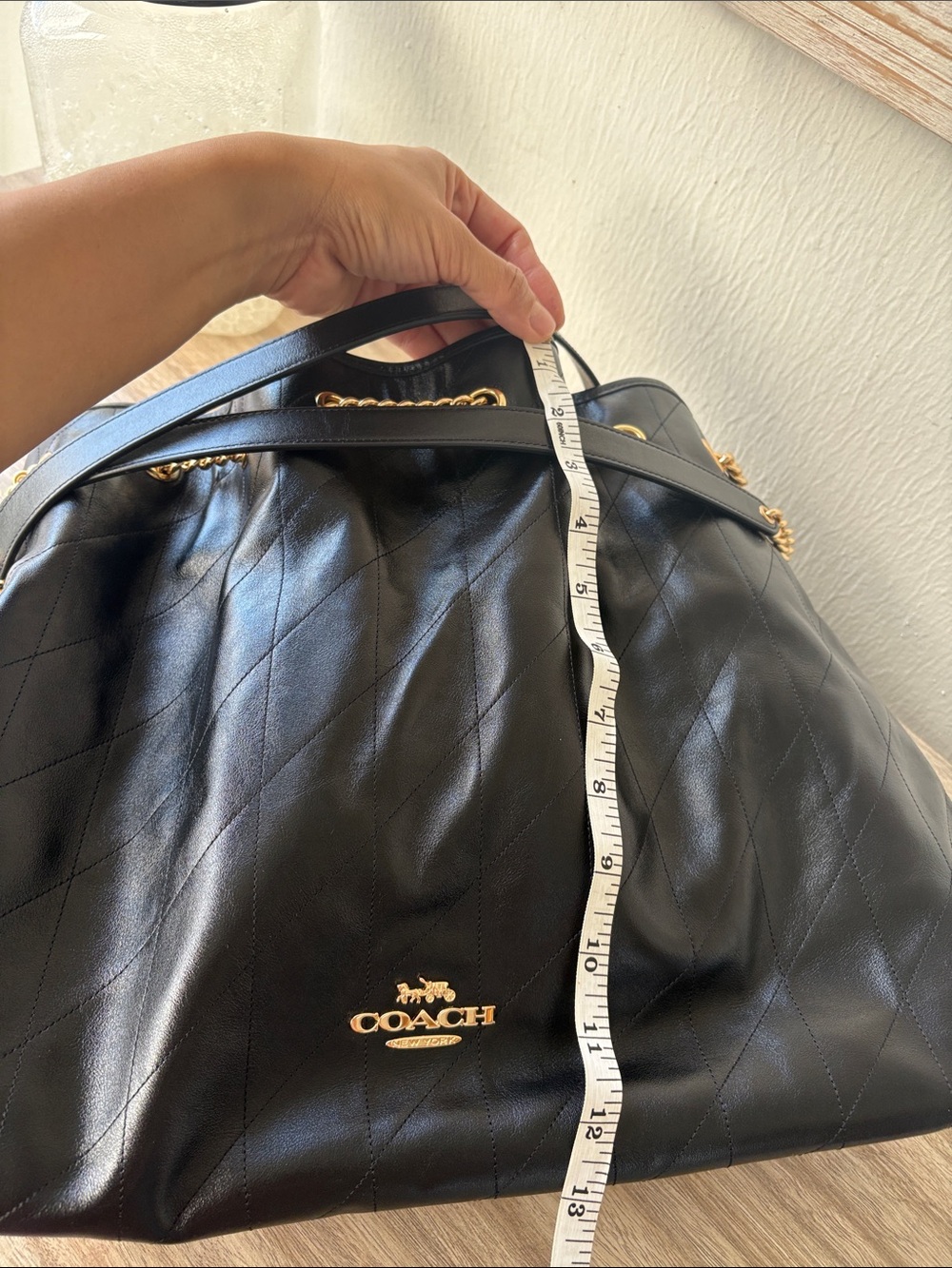 Coach evelyn large quilted - Picture 9 of 12